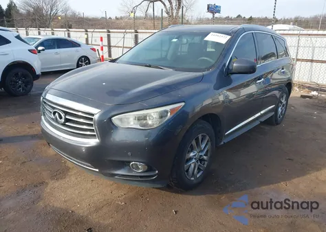 2013 Infiniti Jx35 z USA, uszkodzony, nr VIN 5N1AL0MN9DC343794